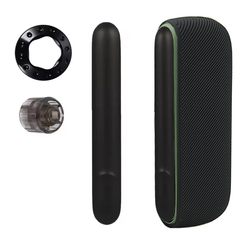 10 Colors Cap Ring + Side Cover + Case for IQOS ILLUMA Skin Silicon Case Decoration Accessories Replaceable Cover
