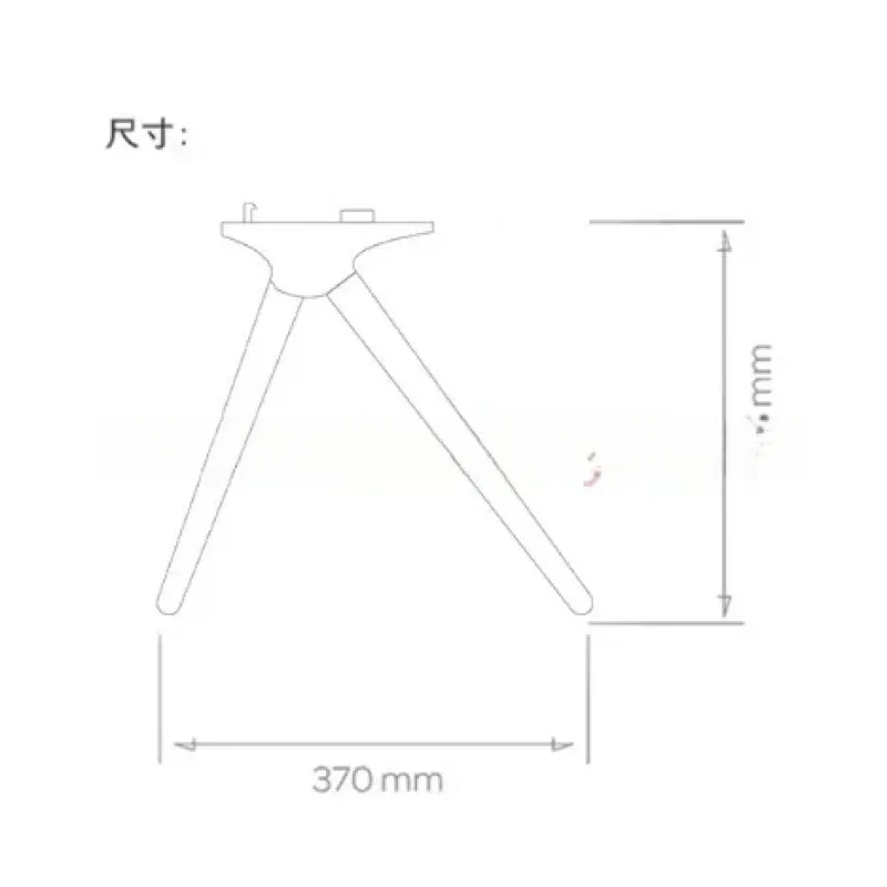 Compatible with Devialet Generation 108/103DB Shelf Bracket Phantom High Solid Wood Stable Tripod