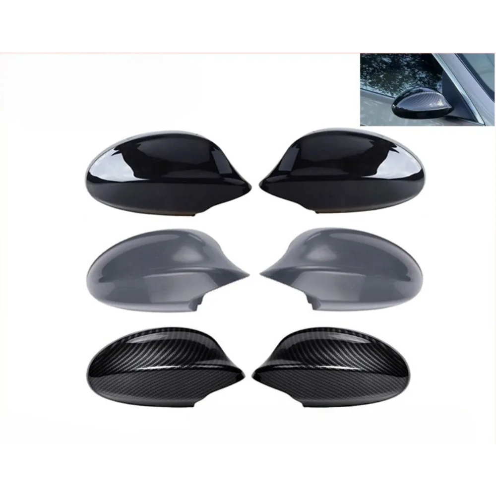 

For BMW 3 Series E90 2006-2008 Glossy Black Side Mirror Cover Replacement Housing Shell OE Style Exterior Styling Upgrade Parts