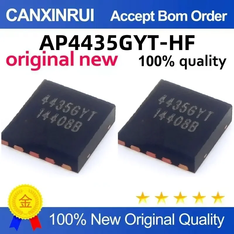 

(5-100 pieces) New stock AP4435GYT-HF AP4435 4435GYT QFN-8