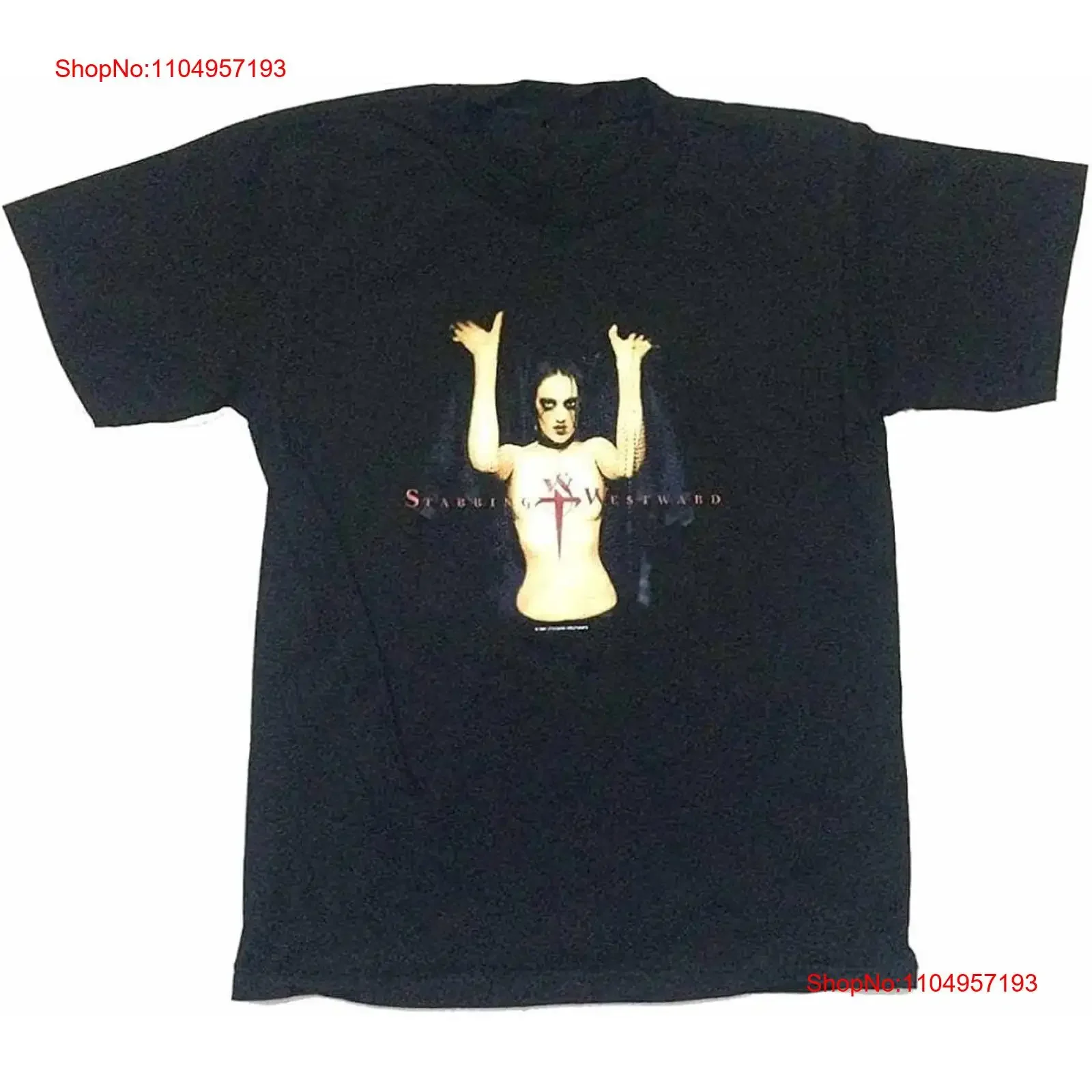 

Футболка Goth Girl STABBING WESTWARD, черная S 2345XL LI1027, винтажная стираная модная мужская стильная дизайнерская одежда, слегка унисекс