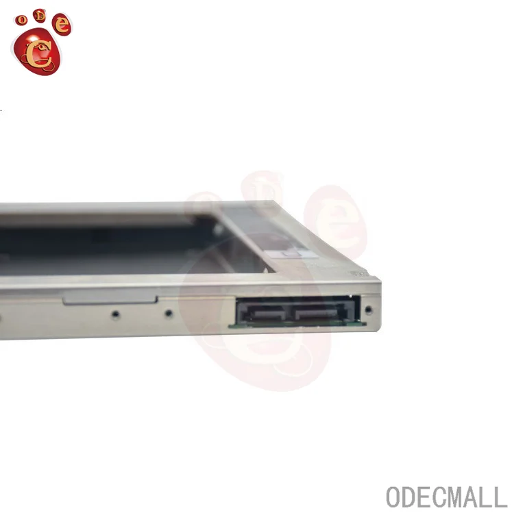 알루미늄 Optibay SATA 3.0 하드 디스크 드라이브 박스 인클로저 DVD 어댑터, 노트북 CD-ROM T01 용 2.5 SSD, DM DW95S HDD 캐디, 9.5mm, 12.7mm