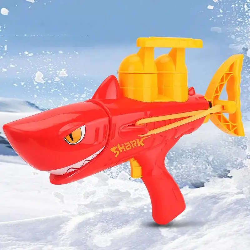 Popular Snowball Toys For Children Aged 3-12 Including Shark Snowball Guns Fun Outdoor Sports Toys and Great Gifts For Kids.
