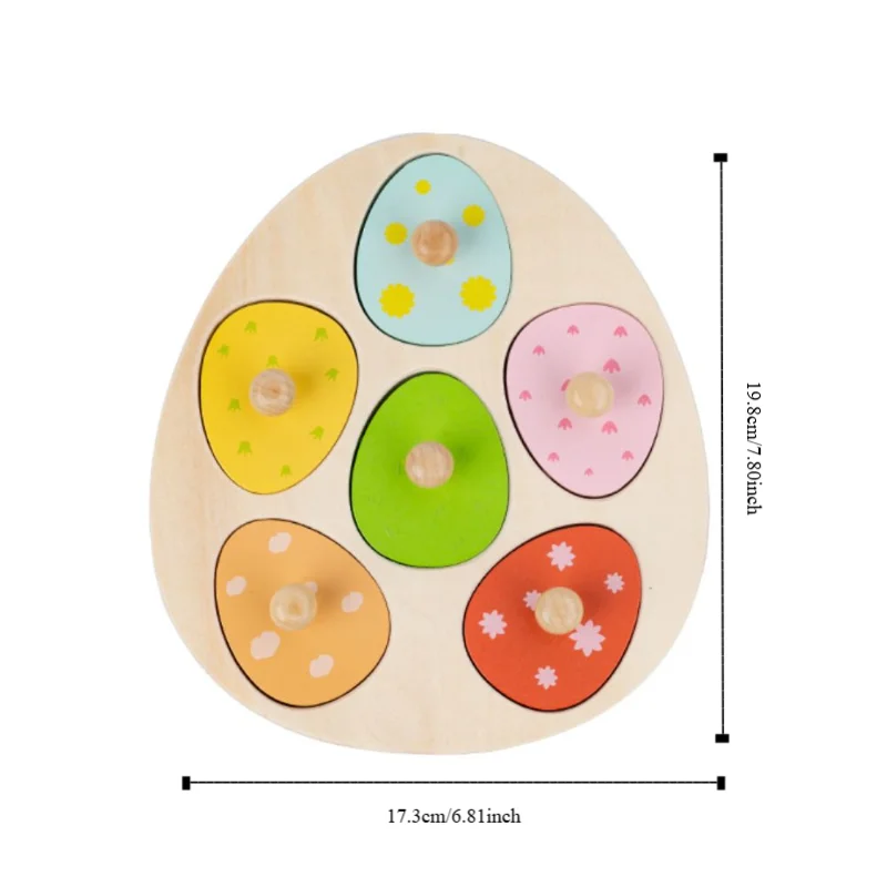 Деревянный колышек, деревянный пазл с динозавром для раннего обучения, развивающие животные, домино, игрушка-головоломка для дошкольников, пазлы Монтессори для малышей
