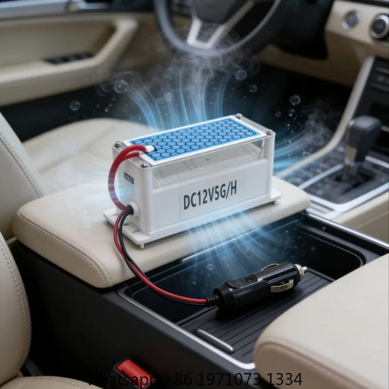 5g 5000mg Car Ozone Generator Air Purifier with Integrated Ceramic Plate Ozonator Ozone Machine Air Cleaner Parts