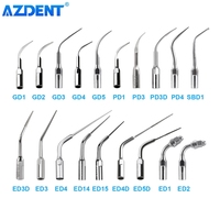AZDENT Dental Endo Perio Scaling Tips fit for SATELEC DTE NSK EMS Woodpecker Ultrasonic Scaler Handpiece Scaling Periodontics
