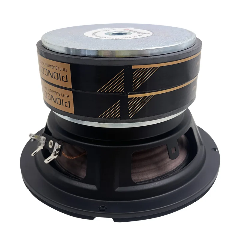 SOTAMIA 1 Uds 6,5 pulgadas 200W altavoz Subwoofer 8 Ohm 35 núcleos altavoz pasivo magnético Dual Subwoofer DIY estantería de música para el hogar