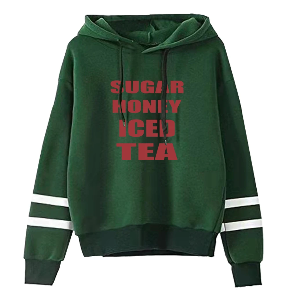 Latto Sugar Honey Iced Tea 2024 Music Fans Gift Hoodie Casual Spring and Autumn Regular Unisex Printing Sweatshirt