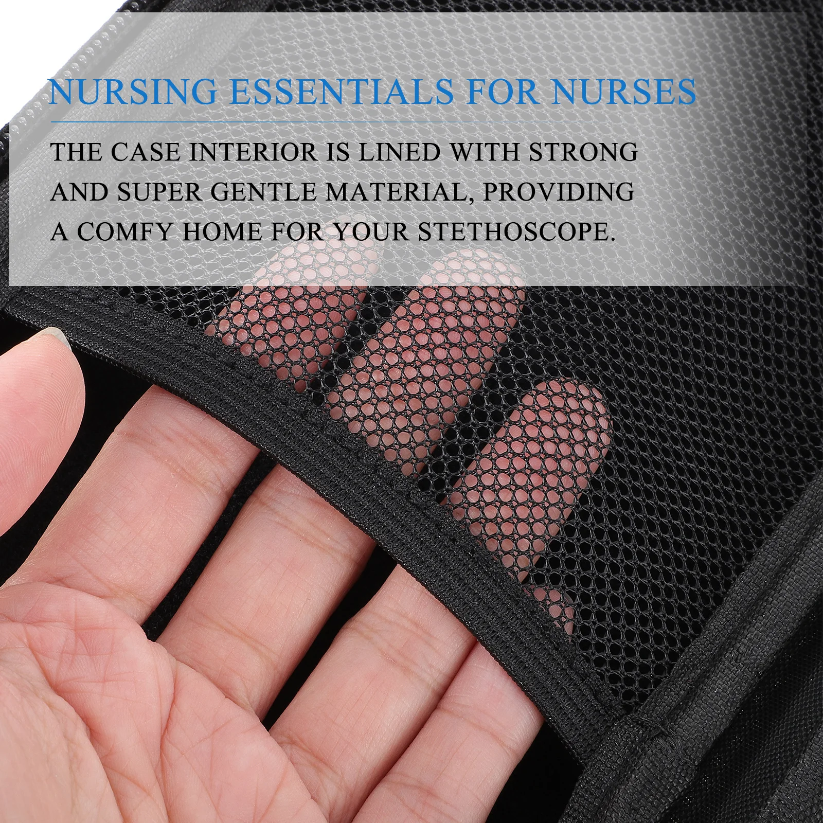 

1Pcs Stethoscope Case Portable Eva Hard Shell Shockproof Storage Bag Compact Design Compatible for Litsh3m Stethoscope Storage