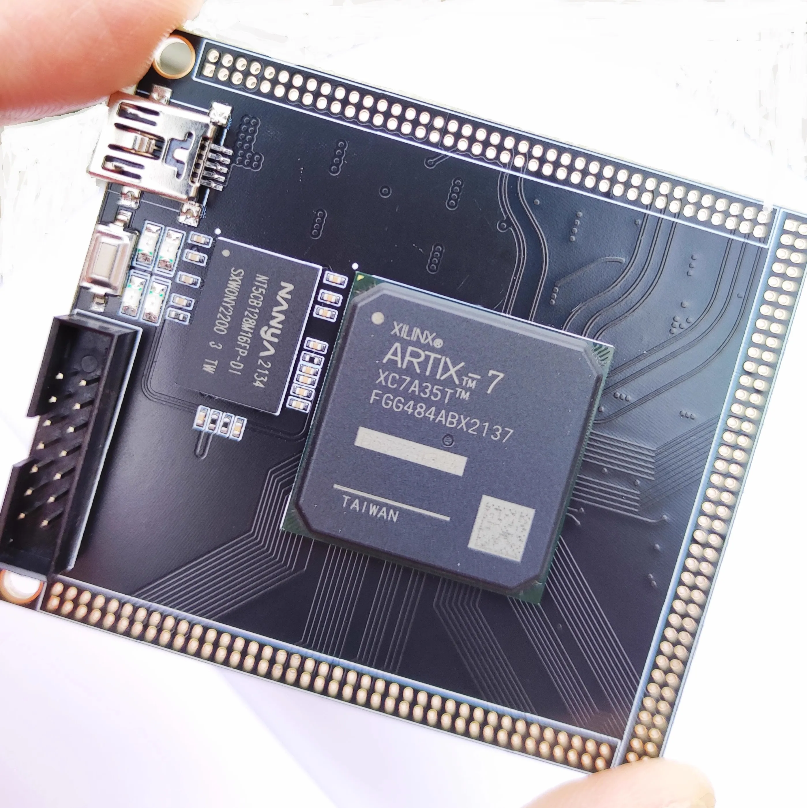 لوحة تطوير Artix7 Xilinx FPGA XC7A35T XC7A100T XC7A200T اللوحة الأساسية #1