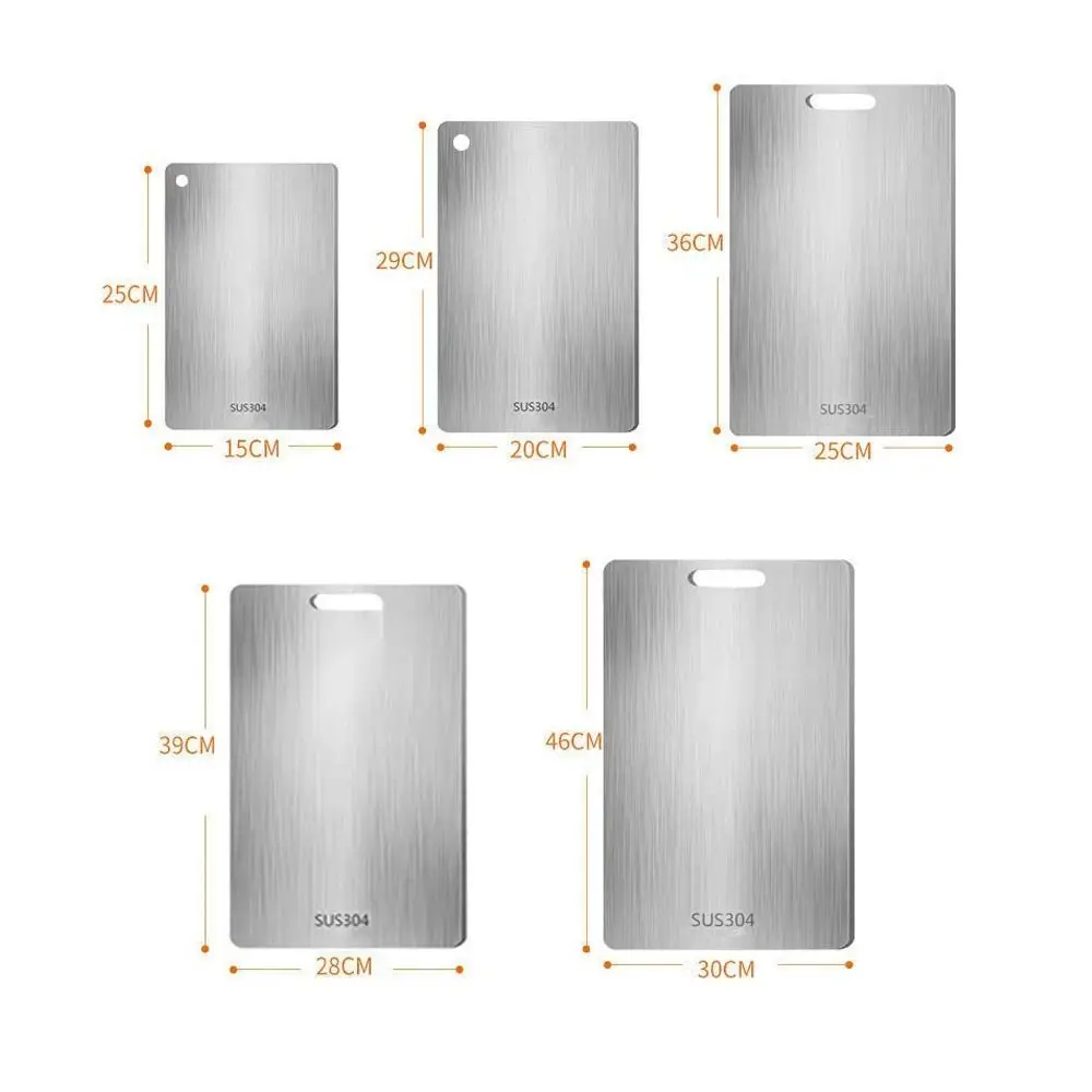 Thickened Stainless Steel Cutting Board Antibacterial and Mildew-proof Household Cutting Board Kitchen Kneading Dough Board image 6