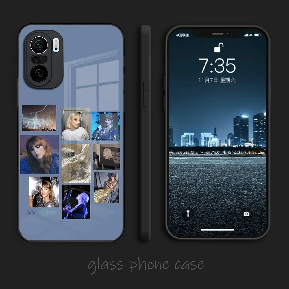 حافظة هاتف EmmaS ChamberlainS لهاتف Xiaomi 12 13 14 Lite Pro 11t lite POCO M6 M5 X6 X5 X3 NFC F5 F6 Pro من الزجاج المقسى