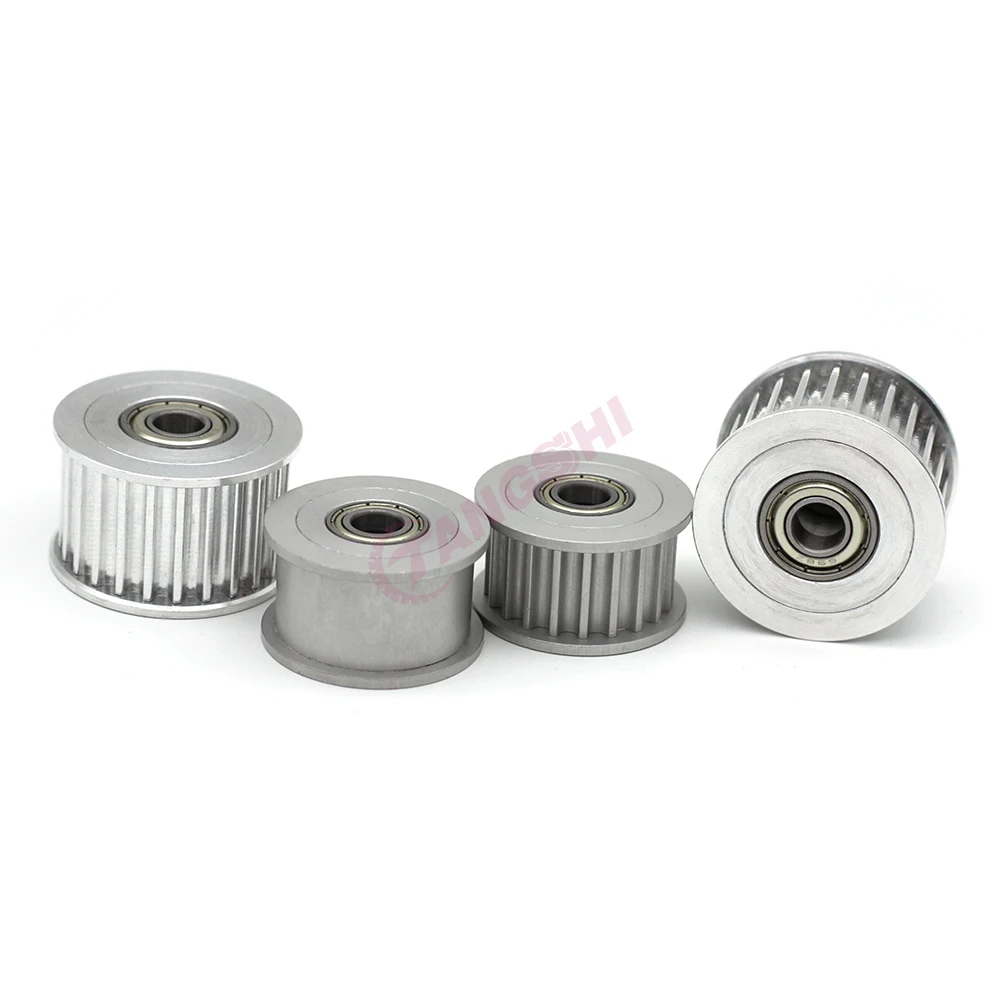 HTD 5M 18 20 22 Teeth Idler Type Timing Pulley Bore 3mm to 15mm for Width 10/15/20/25mm Belt HTD 5M/5GT 18T 20T 22T Idler wheel