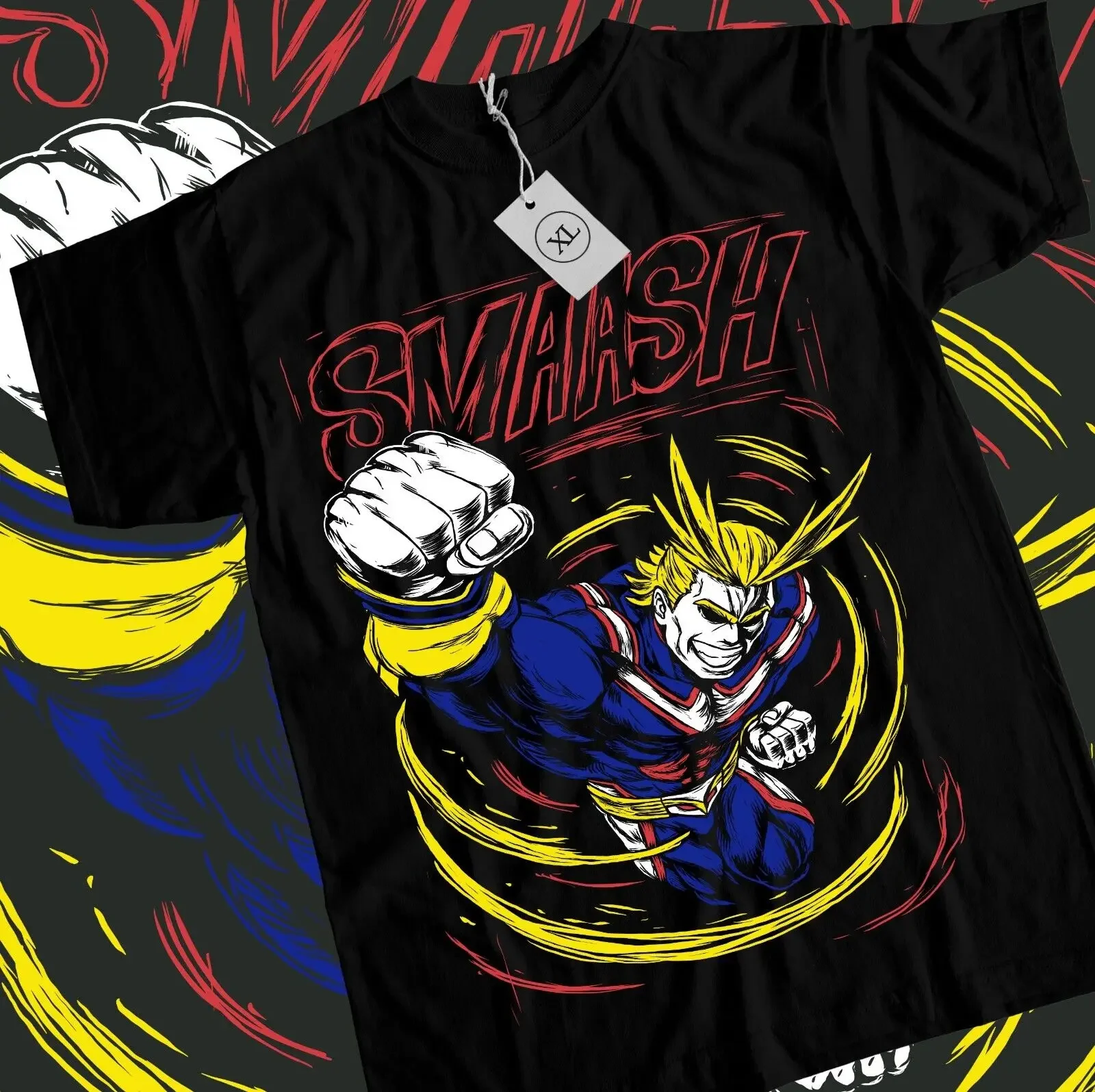 All Might T-shirt Plus Ultra Boku No Hero Academia Anime Black Shirt All Shirt