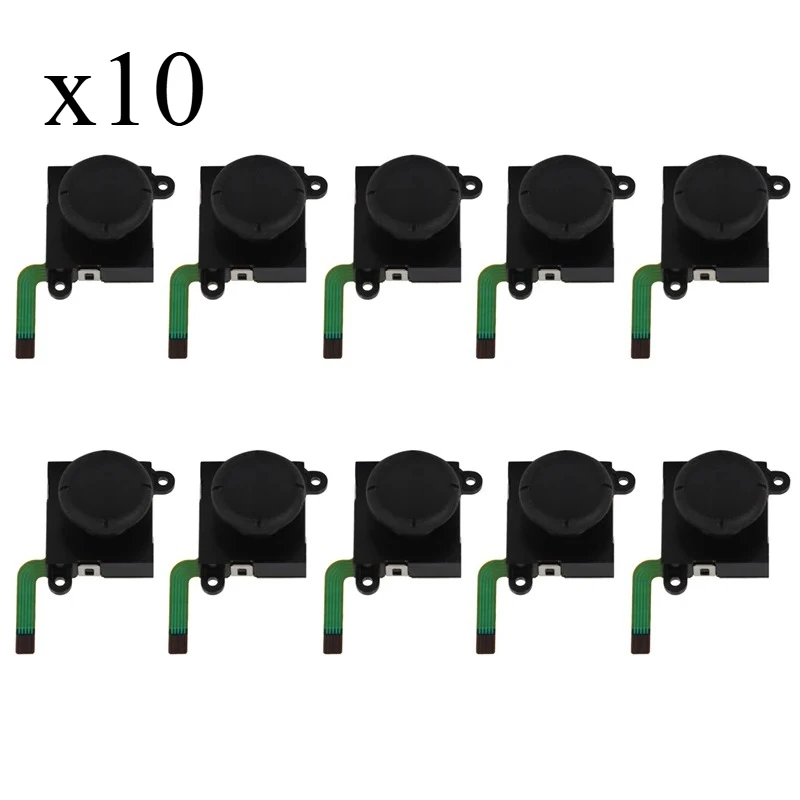 

10Pcs Replacement 3D Analog Rocker Joy Stick for Nintendo Switch Controller NS Gamepad Joycon Game Pad