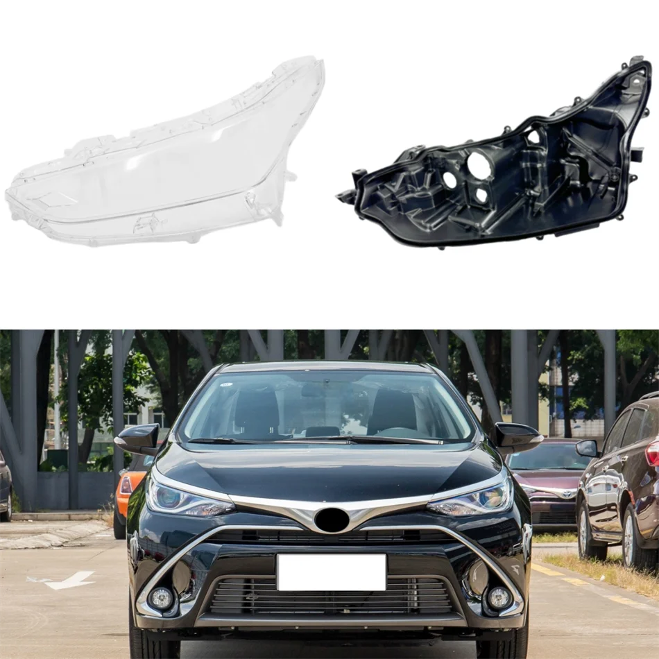 For Toyota Levin Hybrid 2016 2017 2018 Car Accesorries Base Head Lamp Shell Rear Lamp Holder Lights Shell