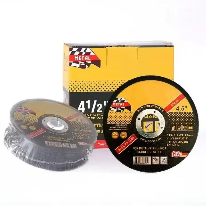 Para madera, hierro, Metal, corte de Pvc, 115mm, 125mm, hoja de sierra Circular de resina, muela de 5 "y 4,5", amoladora angular de disco de corte de Metal