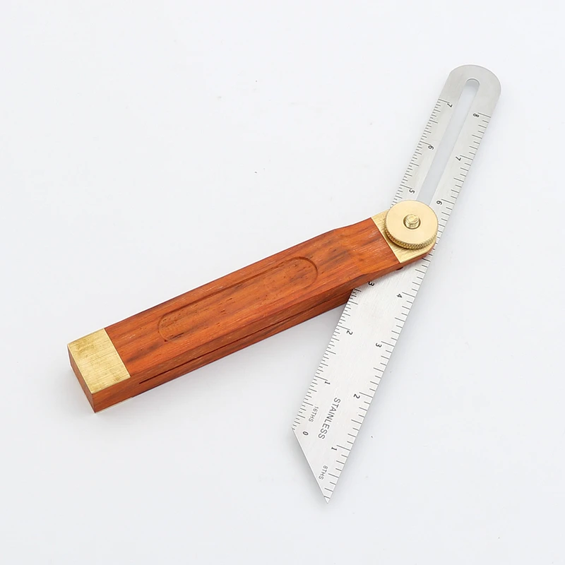 1Piece Sliding T Bevel With Scale Angle Ruler for Measuring And Marking Angles Woodworking Tool
