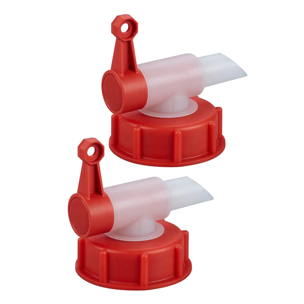 DIN51/DIN61 Precision Pouring Tap Spout, 18.9mm Drip-Free Filling Outlet Valve For 5L-30L Canisters