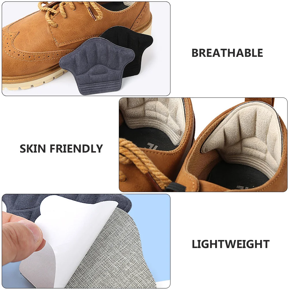 6 Stuks Pads Slijtvaste Schoen Hak Protectors Anti-Wrijving Anti-Slijtage Hiel Pads Comfortabele Voetverzorging tool