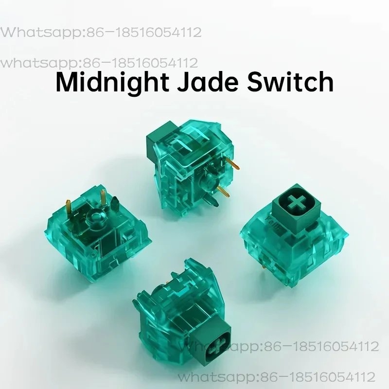 Box Midnight Jade Keyboard Switch Clicky Customized Hot Swap Heavy Handfeel Switches