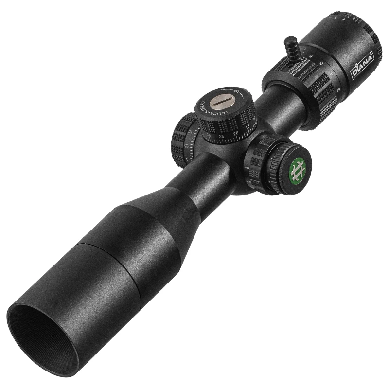 DIANA HD ED-MOA 3-12X44 FFP Scope First Focal Plane Tactical Riflescope R&G Illuminated Reticle Optics Sight