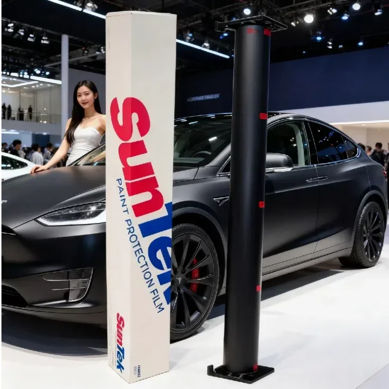 

Suntek оригинальная автомобильная защитная пленка для краски, матовая черная отделка, ТПУ, PPF, самовосстанавливающаяся атласная черная, против пожелтения, против пятен