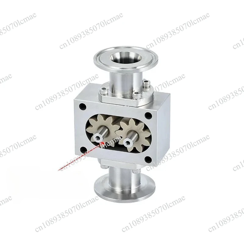 HT-006 Cosmetics Ketchup Filling Self-Priming Quantitative Measurement Magnetism 316 Stainless Steel Gear Large Flow Rotor Pump