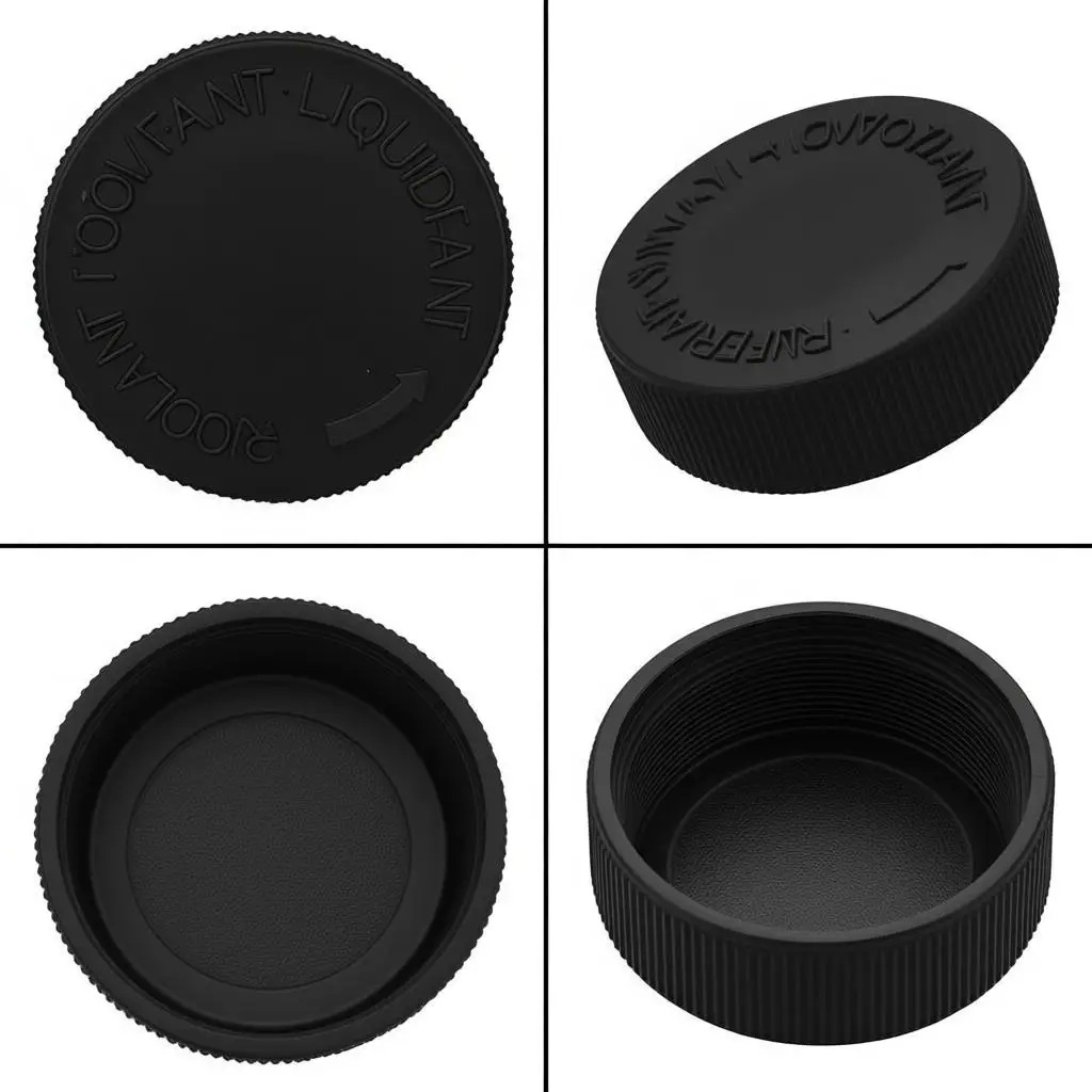 Car Radiator Coolant Reservoir Overflow Tank Cap Coolant Overflow Reservoir Cap Tank Black For Nissan For Infiniti 21712-79900