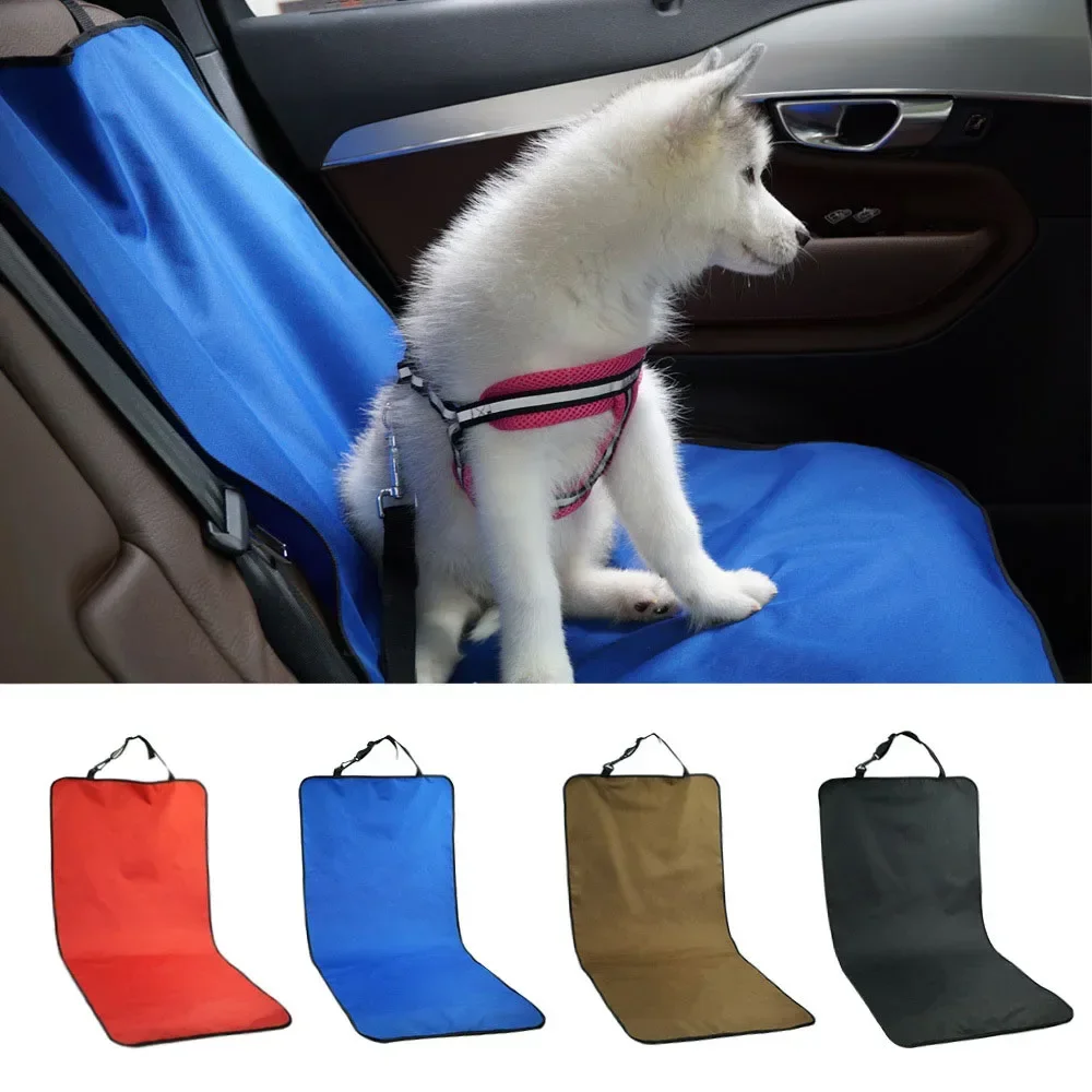 

Car Waterproof Back Seat Pet Cover Protector Mat Rear Safety Travel Accessories for Cat Dog Pet Carrier Car Rear Back Seat Mat