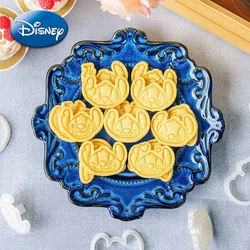 Cortador de galletas de punto de Disney, figura de Anime bonita, molde para galletas, molde para panadería, prensa, pastel de azúcar, cocina, modelo reutilizable DIY, herramientas para hornear