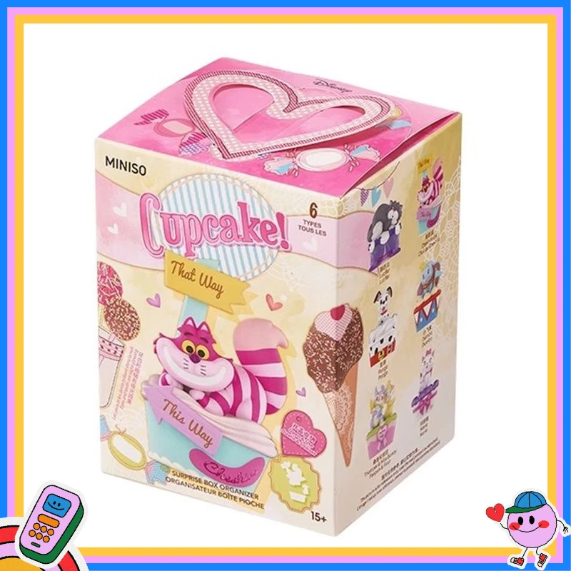 MINISO チェシャ猫 アニマルパルズ カップケーキ ブラインドボックス オーナメント