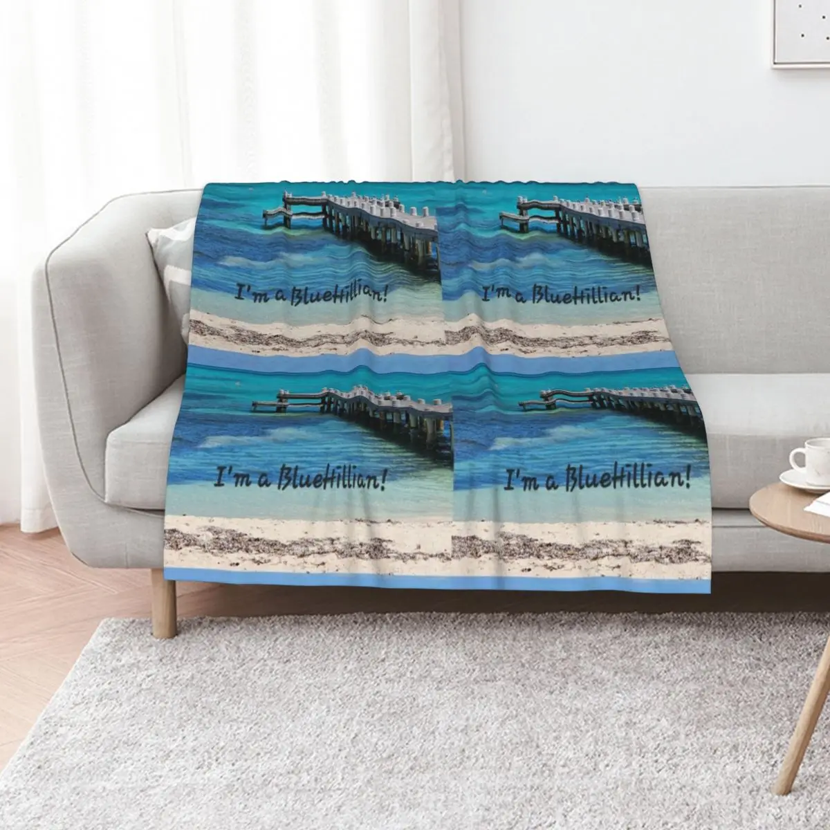 

I'm a BlueHillian! Throw Blanket blankets ands Sleeping Bag Warm christmas gifts Blankets