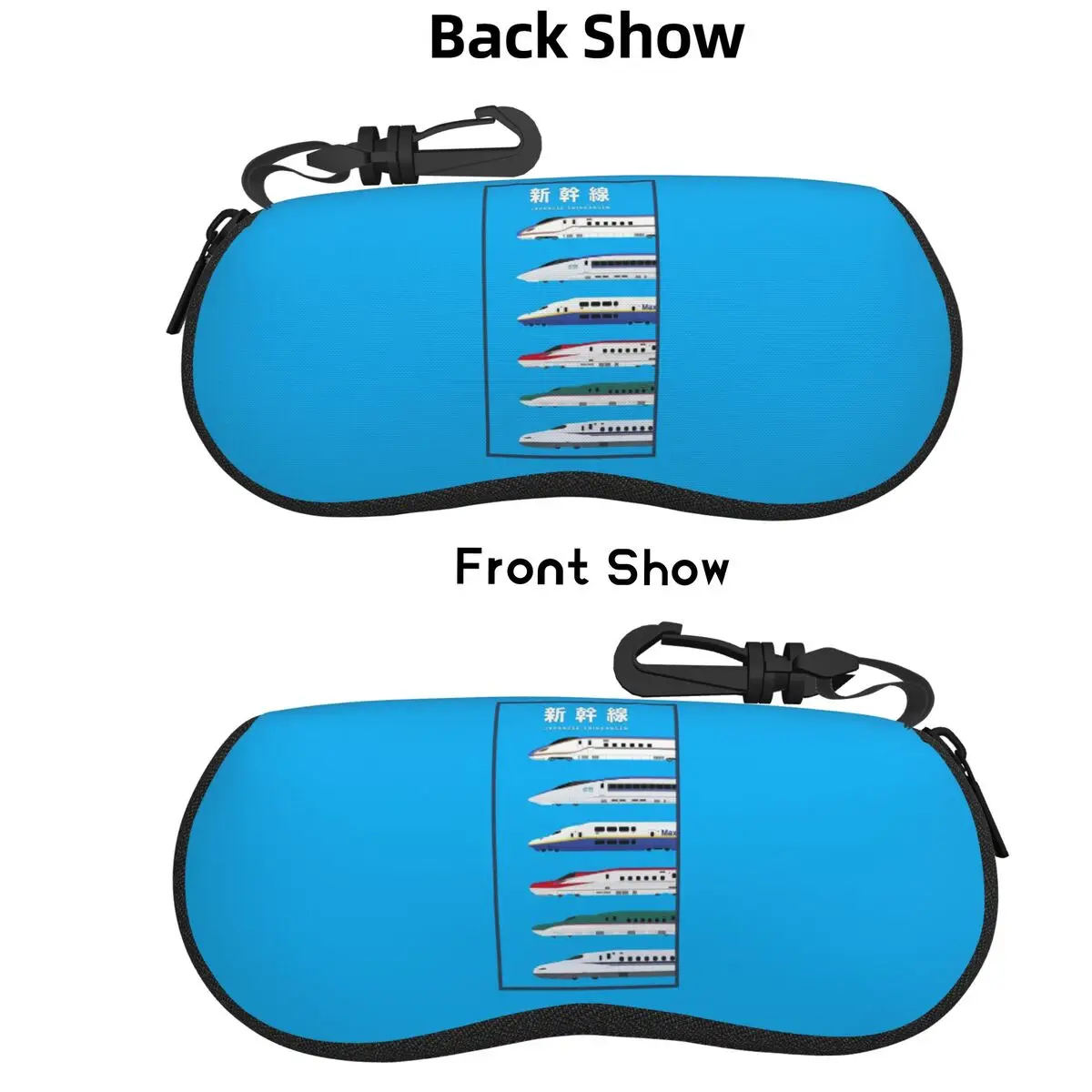 

Японский чехол для очков Shinkansen Bullet Trains, защитный чехол для солнцезащитных очков, коробка для женщин и мужчин, мягкая сумка для очков