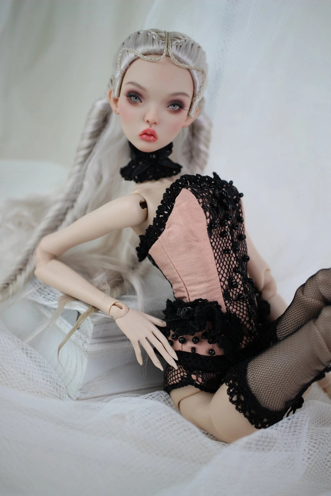 The new sd BJD doll 1/4 popovie sisters A birthday gift High Quality Articulated puppet Toy gift Dolly Model nude Collection