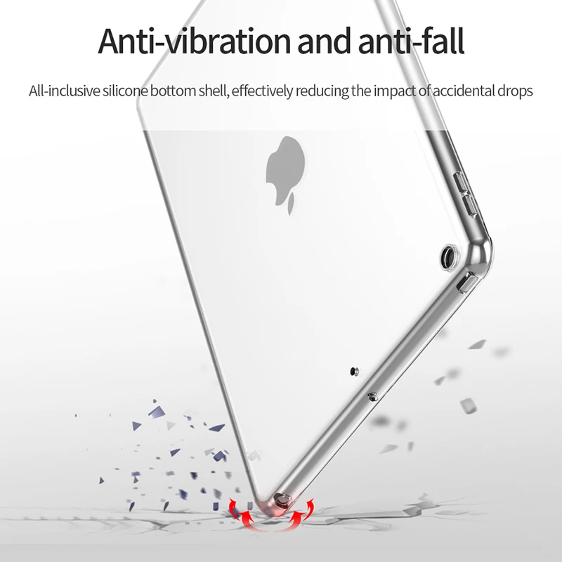 حافظة شفافة لجهاز iPad IPad 10th 9th 8th 7th Gen Mini 6 5 4 3 2 1 Pro 12.9 11 بوصة 2022 2021 2020 غطاء خلفي مقاوم للصدمات #3