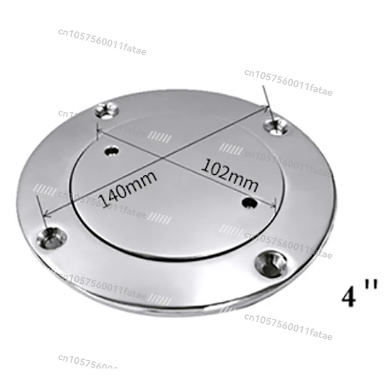 

Диск для колоды из нержавеющей стали, 3 дюйма, 4 дюйма, 6 дюймов, крышка для ручного отверстия, аксессуары для яхт, морская фурнитура