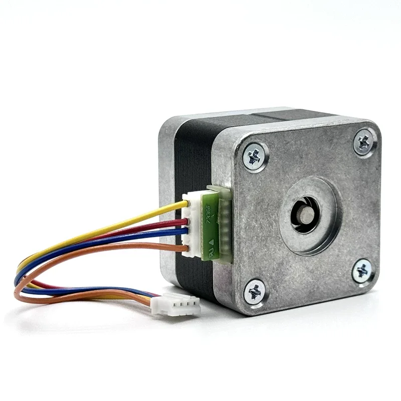 Minebea NEMA 17 42mm 2-Phase 4-Wire Hybrid Stepper Motor 1.8° Precision 17PM-K054-04VS for 3D Printers CNC Engravers