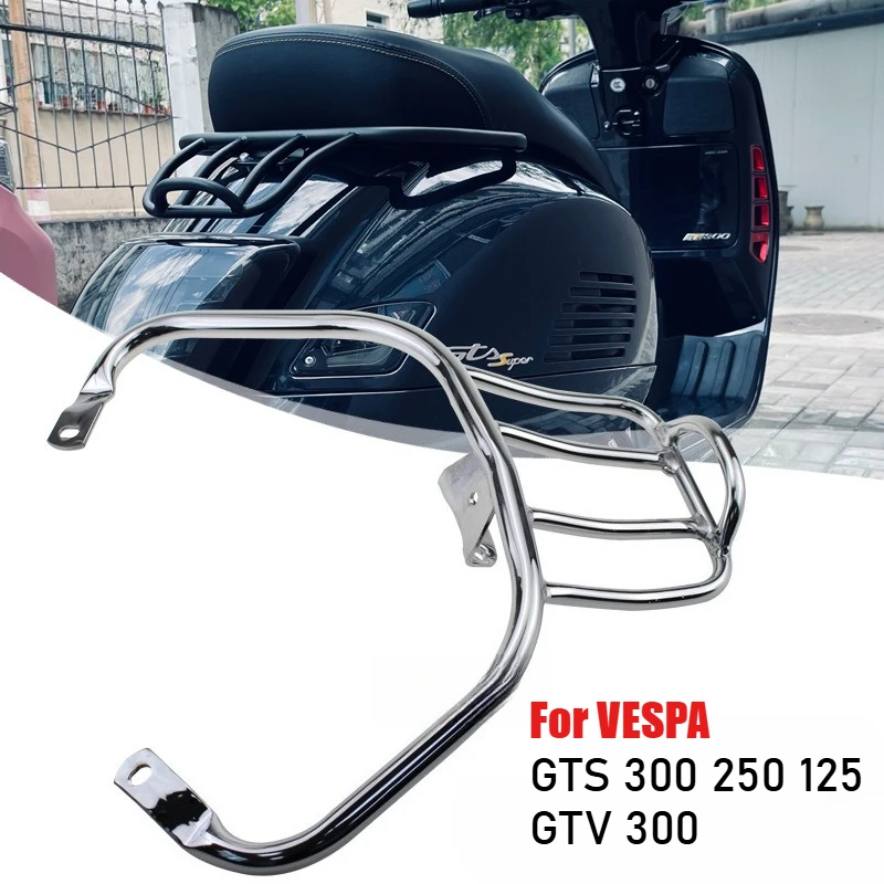 For VESPA GTS300 GTV300 GTS 300 250 125 GTV 300 Motorcycle Rear Luggage Rack Carrier Tail Storage Support Shelf Accessories
