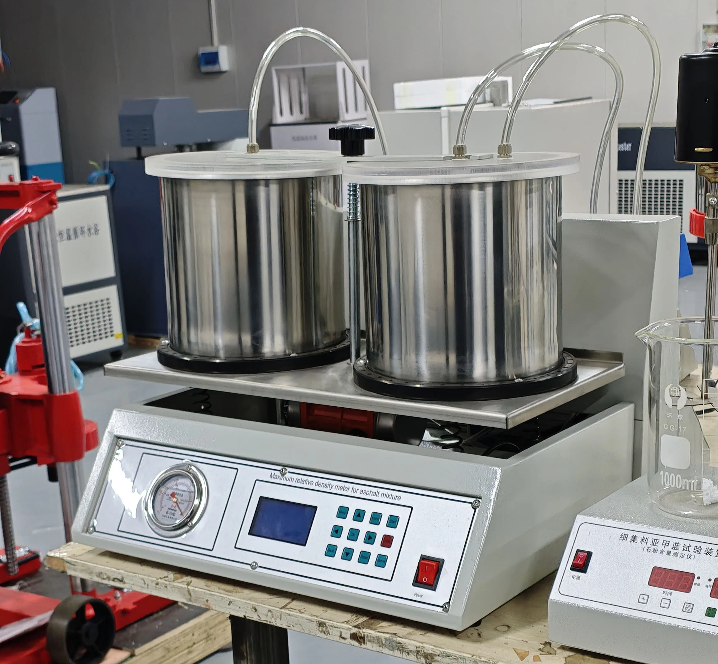Laboratory Asphalt Mixture Maximum Theoretical Density Meter Asphalt Mixture Vacuum Specific Gravity Meter