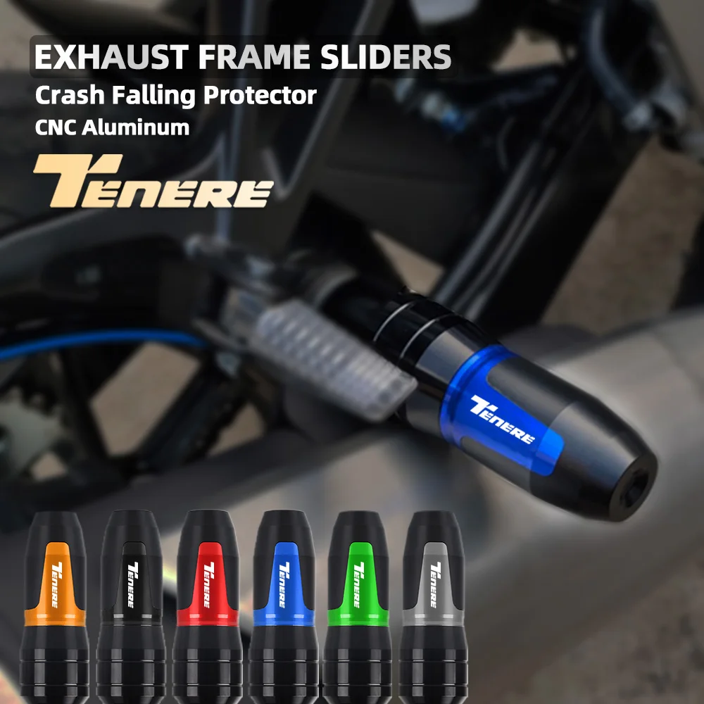 

For Yamaha TENERE 700/900 XT600Z XTZ660 TENERE Motorcycle Accessories Falling Crash Pads Protection Exhaust Sliders Protector
