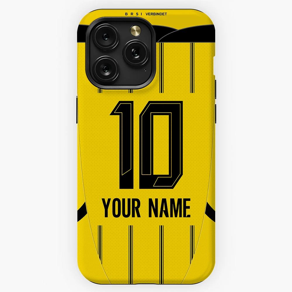 Germany Dortmund Signal Iduna Park REVOLUTIONÄR Jersey Cover Case for iPhone 15 14 13 Pro Max 12 11 Mini X XS XR 7 8 Plus SE