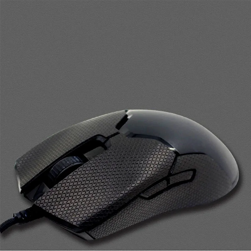 2Pcs/pack Anti-slip Mouse Tape Original Hotline Games DIY 14x7cm Mouse Skates Side Stickers Sweat Resistant Pads