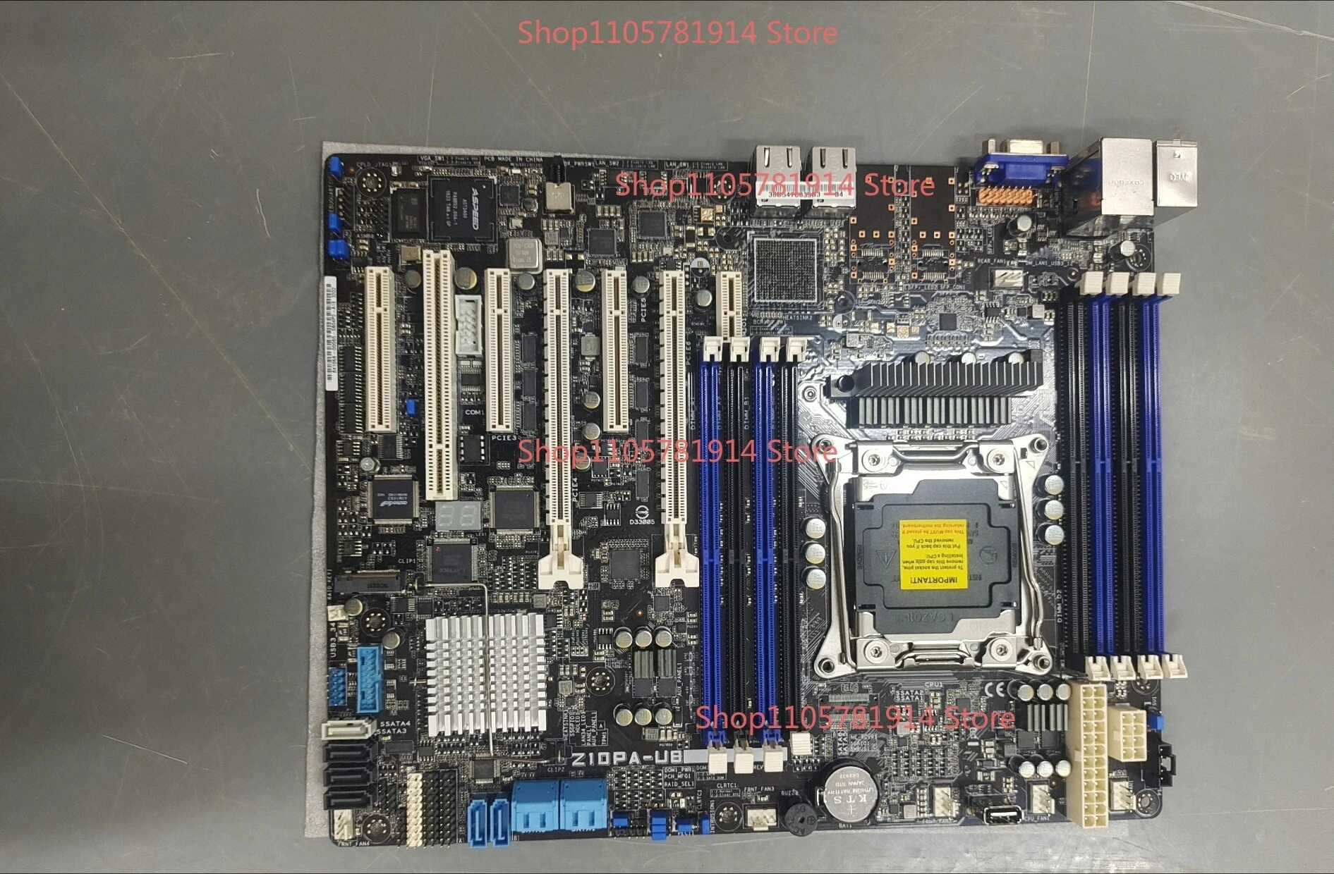 For ASUS Z10PA U8 Server Main Board X99 Support V3V4 DDR4
