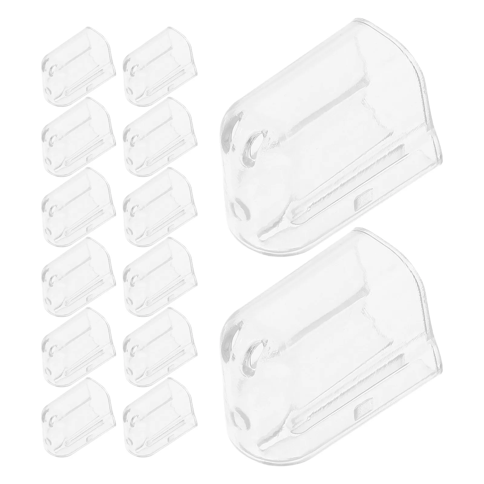 

20pcs Toothbrush Head Cover Cap Transparent For Electric Manual Toothbrushes Travel Bathroom Outdoor Use Durable Pc Protection