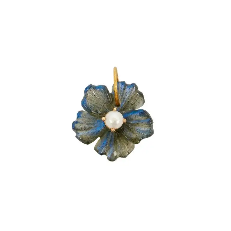 Bunter Harz-Blumen-Zirkon-Anhänger für DIY-Halskettenherstellung, Alltagskleidung, Dating und Geschenke für Frauen – Detail 13