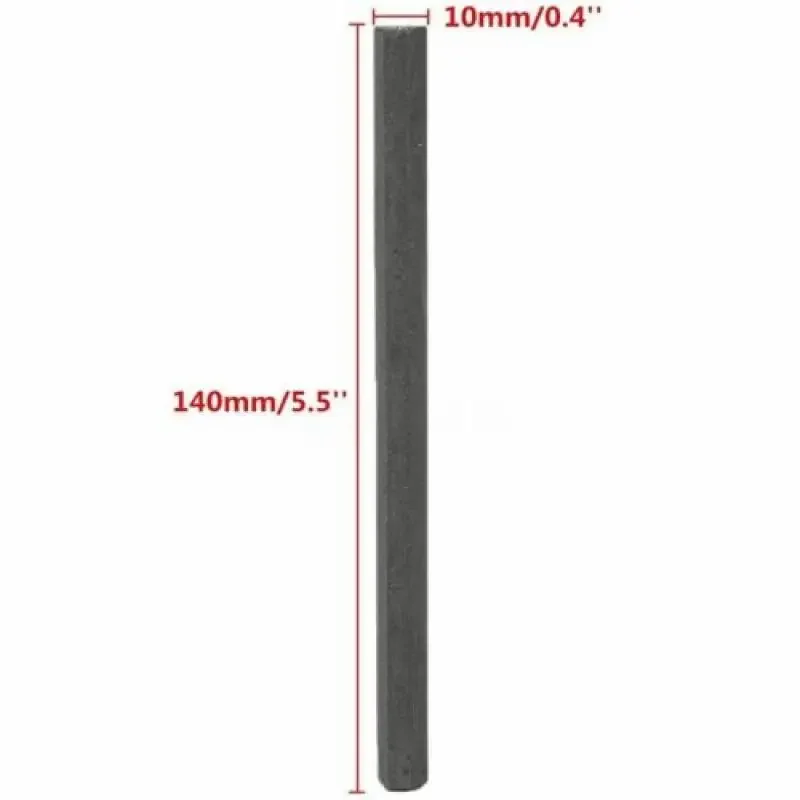 Ferrite Rod Bar Loopstick para antena de rádio, cristal aéreo, 100mm, 140mm, 160mm, 200mm, 1 pc