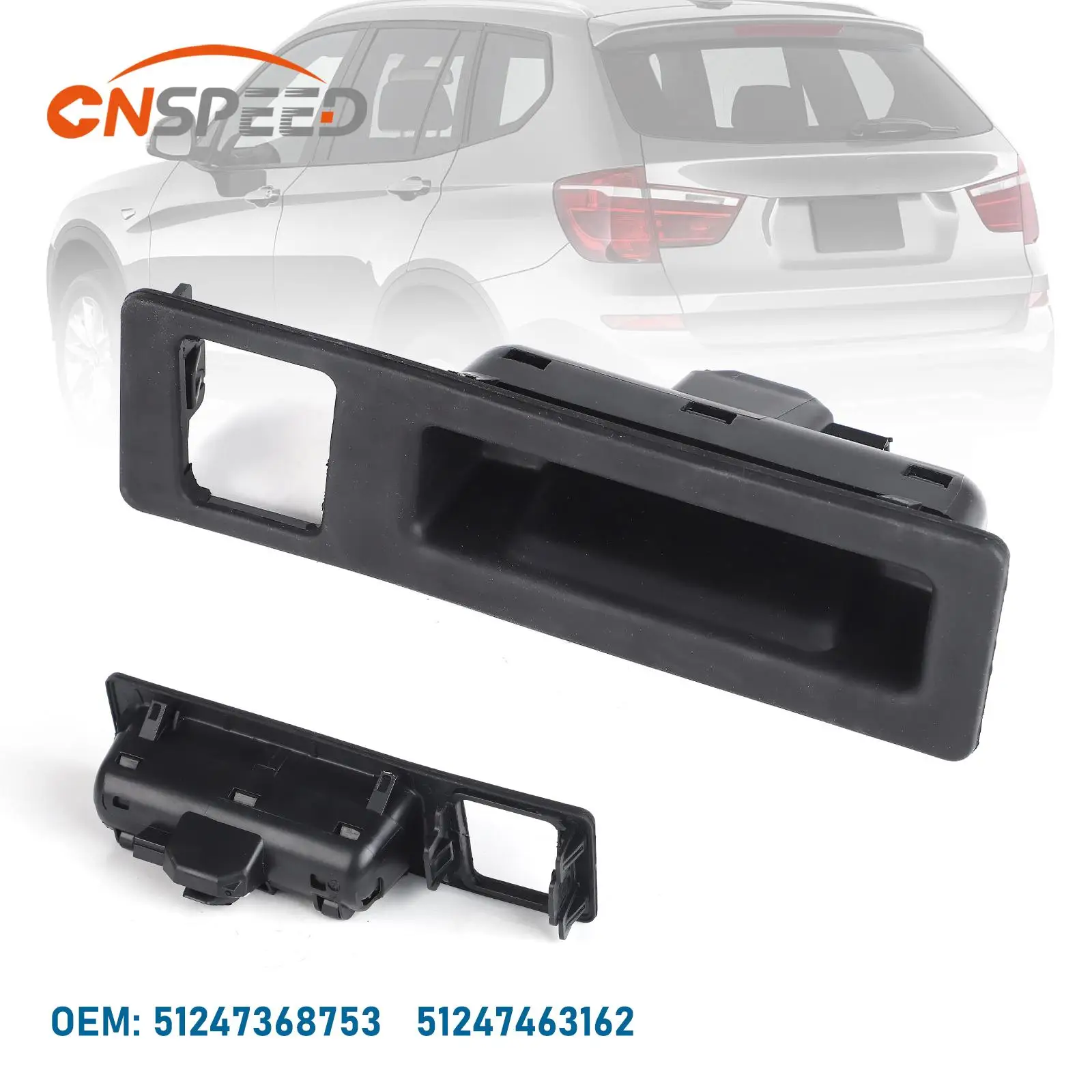 

Tailgate Trunk Release Switch Trunk Lid Lock Handle OE 51247463162 51247368753 For BMW F22 F30 F33 F10 228i 230i 328i 528i M5 X3