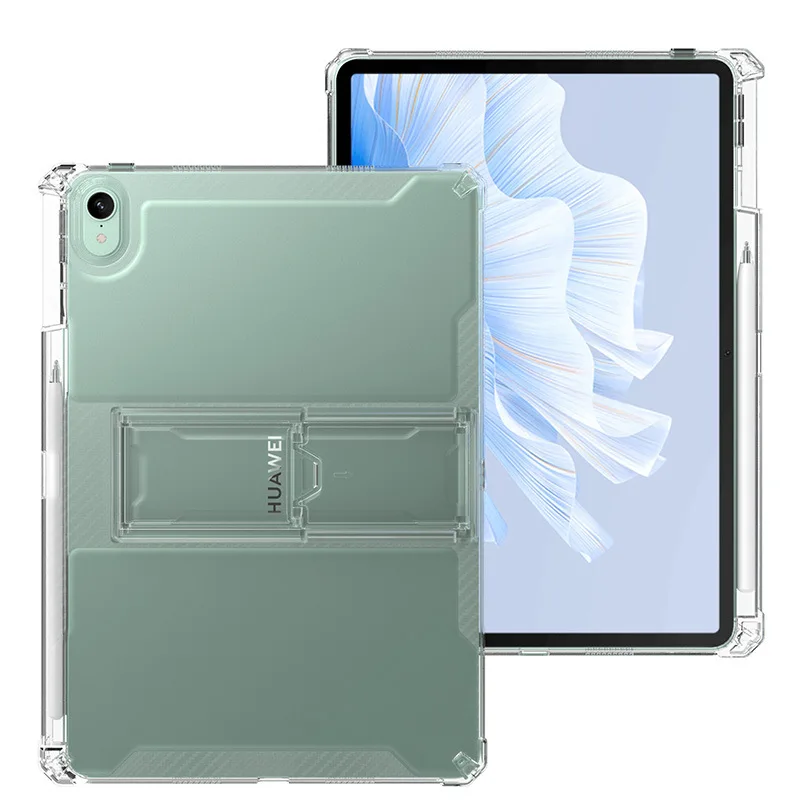 TPU transparenter Airbag stoß feste Schutzhülle mit Ständer für Huawei Honor Matepad Pro 10,4 10,8 11 11,5 13,2