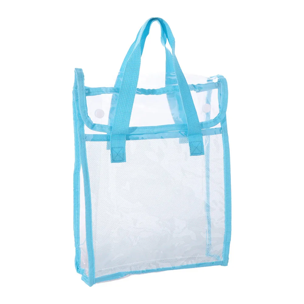 سعة كبيرة أوراق الاختبار حقيبة التخزين شفافة بولي كلوريد الفينيل شفافة حقيبة الامتحان اللوازم المكتبية دائم حقيبة مستندات كيس التخزين #2